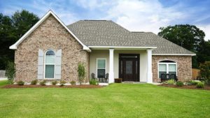 exterior of home with entry door