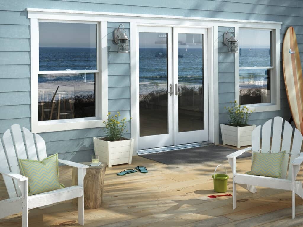 Impact windows exterior